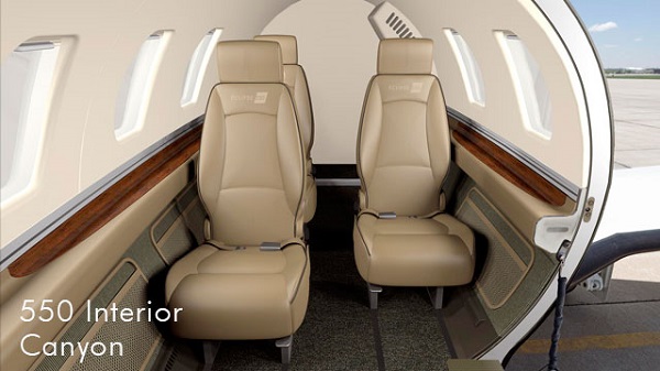 foto dell'aeromobile Eclipse 550